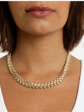 Miranda Frye Estelle Necklace 18k Gold Plated 17 inches